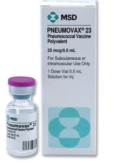 Pneumovax 23 Solution for Injection - PFS - 0.5ml (1) *POM*